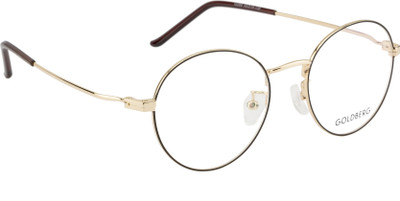 

Gold Berg Full Rim Round Frame(45 mm