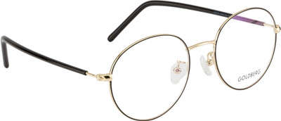 

Gold Berg Full Rim Round Frame(49 mm