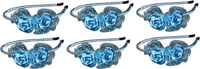 

Sweet Combo of Metal Floral Hairbands Hair Band(Multicolor)