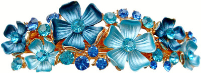 

utopian Enamel and American stone Hair Clip(Blue, Turquoise)