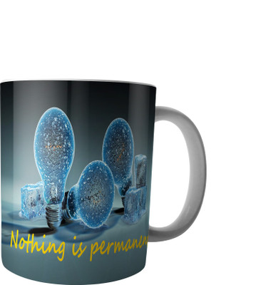 

RD Creations Specially Designed Ceramic Coffee Can be Used in Your Daily Life or You can use to Gift Someone AUG2017MIX134 Ceramic Mug(300 ml), Multicolor