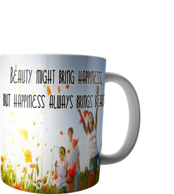 

RD Creations Specially Designed Ceramic Coffee Can be Used in Your Daily Life or You can use to Gift Someone AUG2017MIX91 Ceramic Mug(300 ml), Multicolor