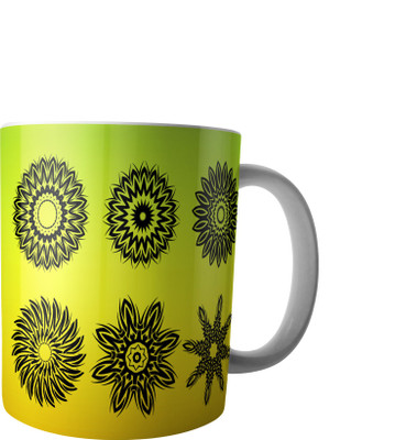 

RD Creations Specially Designed Ceramic Coffee Can be Used in Your Daily Life or You can use to Gift Someone AUG2017MIX357 Ceramic Mug(300 ml), Multicolor