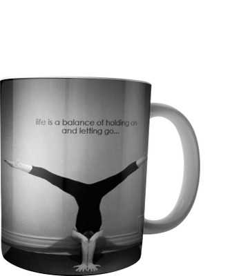 

RD Creations Specially Designed Ceramic Coffee Can be Used in Your Daily Life or You can use to Gift Someone AUG2017MIX84 Ceramic Mug(300 ml), Multicolor