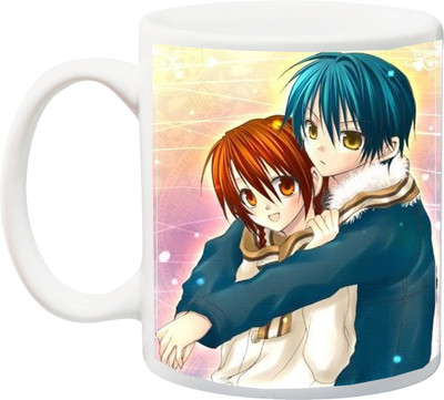 

Stylotrendz Couple Hug Gift for Birthday/Anniversary/memorable dates Ceramic Mug(325 ml), Multicolor