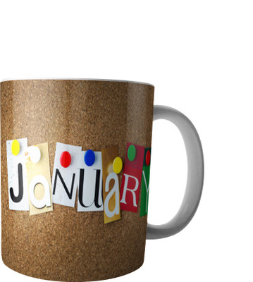 

RD Creations Specially Designed Ceramic Coffee Can be Used in Your Daily Life or You can use to Gift Someone AUG2017MIX41 Ceramic Mug(300 ml), Multicolor