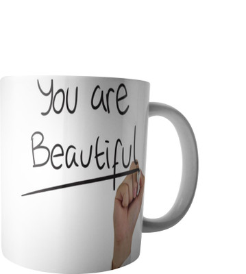 

RD Creations Specially Designed Ceramic Coffee Can be Used in Your Daily Life or You can use to Gift Someone AUG2017MIX6 Ceramic Mug(300 ml), Multicolor