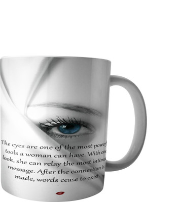 

RD Creations Specially Designed Ceramic Coffee Can be Used in Your Daily Life or You can use to Gift Someone AUG2017MIX76 Ceramic Mug(300 ml), Multicolor