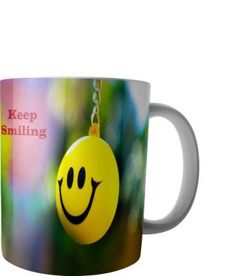 

RD Creations Specially Designed Ceramic Coffee Can be Used in Your Daily Life or You can use to Gift Someone AUG2017MIX90 Ceramic Mug(300 ml), Multicolor