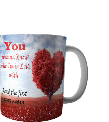 

RD Creations Specially Designed Ceramic Coffee Can be Used in Your Daily Life or You can use to Gift Someone AUG2017MIX16 Ceramic Mug(300 ml), Multicolor
