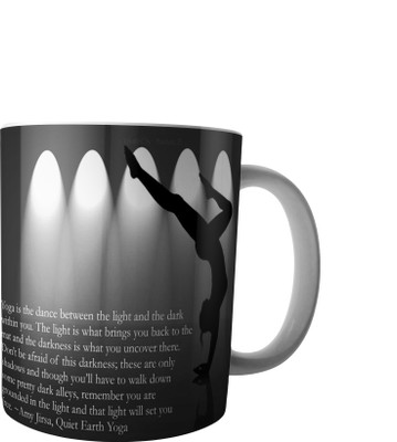 

RD Creations Specially Designed Ceramic Coffee Can be Used in Your Daily Life or You can use to Gift Someone AUG2017MIX86 Ceramic Mug(300 ml), Multicolor