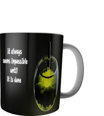 

RD Creations Specially Designed Ceramic Coffee Can be Used in Your Daily Life or You can use to Gift Someone AUG2017MIX31 Ceramic Mug(300 ml), Multicolor