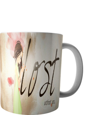 

RD Creations Specially Designed Ceramic Coffee Can be Used in Your Daily Life or You can use to Gift Someone AUG2017MIX200 Ceramic Mug(300 ml), Multicolor