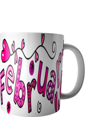 

RD Creations Specially Designed Ceramic Coffee Can be Used in Your Daily Life or You can use to Gift Someone AUG2017MIX299 Ceramic Mug(300 ml), Multicolor