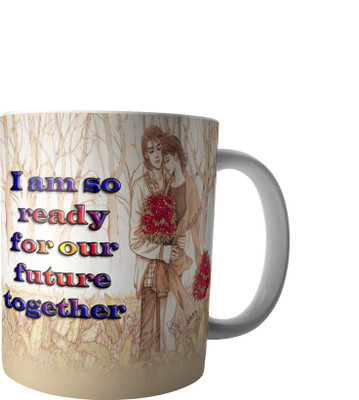 

RD Creations Specially Designed Ceramic Coffee Can be Used in Your Daily Life or You can use to Gift Someone AUG2017MIX203 Ceramic Mug(300 ml), Multicolor