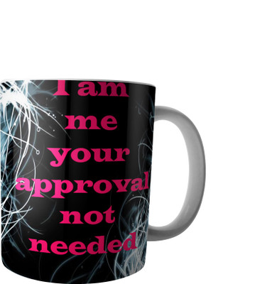 

RD Creations Specially Designed Ceramic Coffee Can be Used in Your Daily Life or You can use to Gift Someone AUG2017MIX364 Ceramic Mug(300 ml), Multicolor