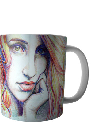 

RD Creations Specially Designed Ceramic Coffee Can be Used in Your Daily Life or You can use to Gift Someone AUG2017MIX323 Ceramic Mug(300 ml), Multicolor