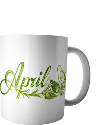 

RD Creations Specially Designed Ceramic Coffee Can be Used in Your Daily Life or You can use to Gift Someone AUG2017MIX302 Ceramic Mug(300 ml), Multicolor
