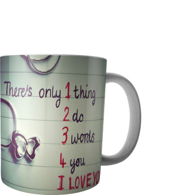 

RD Creations Specially Designed Ceramic Coffee Can be Used in Your Daily Life or You can use to Gift Someone AUG2017MIX73 Ceramic Mug(300 ml), Multicolor