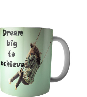 

RD Creations Specially Designed Ceramic Coffee Can be Used in Your Daily Life or You can use to Gift Someone AUG2017MIX162 Ceramic Mug(300 ml), Multicolor