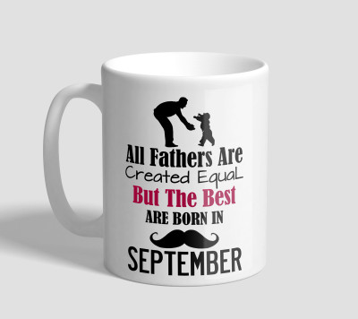 

The Mugs FATHER SEPTEMBER Ceramic Mug(330 ml), White