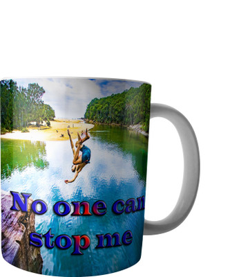 

RD Creations Specially Designed Ceramic Coffee Can be Used in Your Daily Life or You can use to Gift Someone AUG2017MIX24 Ceramic Mug(300 ml), Multicolor