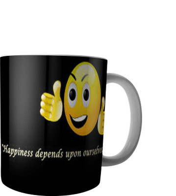 

RD Creations Specially Designed Ceramic Coffee Can be Used in Your Daily Life or You can use to Gift Someone AUG2017MIX93 Ceramic Mug(300 ml), Multicolor