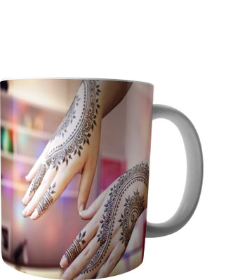 

RD Creations Specially Designed Ceramic Coffee Can be Used in Your Daily Life or You can use to Gift Someone AUG2017MIX257 Ceramic Mug(300 ml), Multicolor