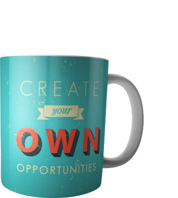 

RD Creations Specially Designed Ceramic Coffee Can be Used in Your Daily Life or You can use to Gift Someone AUG2017MIX243 Ceramic Mug(300 ml), Multicolor