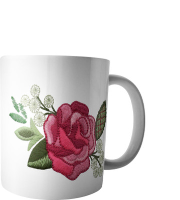 

RD Creations Specially Designed Ceramic Coffee Can be Used in Your Daily Life or You can use to Gift Someone AUG2017MIX318 Ceramic Mug(300 ml), Multicolor