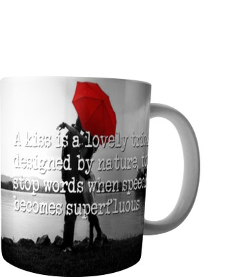 

RD Creations Specially Designed Ceramic Coffee Can be Used in Your Daily Life or You can use to Gift Someone AUG2017MIX110 Ceramic Mug(300 ml), Multicolor