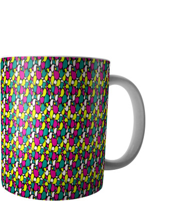

RD Creations Specially Designed Ceramic Coffee Can be Used in Your Daily Life or You can use to Gift Someone AUG2017MIX451 Ceramic Mug(300 ml), Multicolor