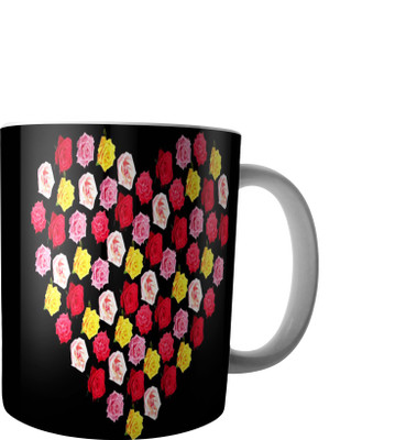 

RD Creations Specially Designed Ceramic Coffee Can be Used in Your Daily Life or You can use to Gift Someone AUG2017MIX219 Ceramic Mug(300 ml), Multicolor