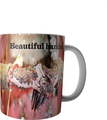 

RD Creations Specially Designed Ceramic Coffee Can be Used in Your Daily Life or You can use to Gift Someone AUG2017MIX256 Ceramic Mug(300 ml), Multicolor