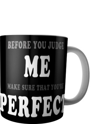 

RD Creations Specially Designed Ceramic Coffee Can be Used in Your Daily Life or You can use to Gift Someone AUG2017MIX49 Ceramic Mug(300 ml), Multicolor