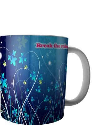 

RD Creations Specially Designed Ceramic Coffee Can be Used in Your Daily Life or You can use to Gift Someone AUG2017MIX338 Ceramic Mug(300 ml), Multicolor