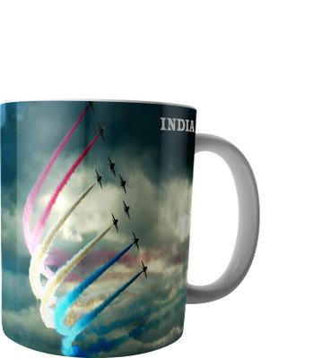 

RD Creations Specially Designed Ceramic Coffee Can be Used in Your Daily Life or You can use to Gift Someone AUG2017MIX283 Ceramic Mug(300 ml), Multicolor