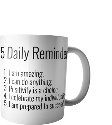 

RD Creations Specially Designed Ceramic Coffee Can be Used in Your Daily Life or You can use to Gift Someone AUG2017MIX438 Ceramic Mug(300 ml), Multicolor