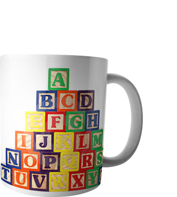 

RD Creations Specially Designed Ceramic Coffee Can be Used in Your Daily Life or You can use to Gift Someone AUG2017MIX36 Ceramic Mug(300 ml), Multicolor