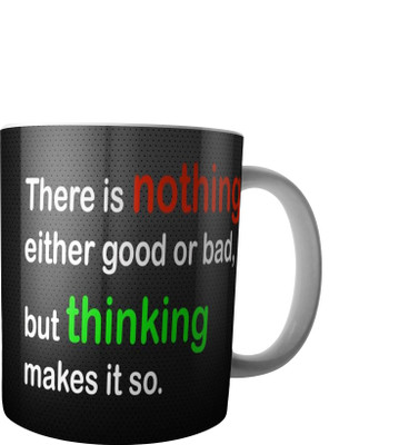 

RD Creations Specially Designed Ceramic Coffee Can be Used in Your Daily Life or You can use to Gift Someone AUG2017MIX426 Ceramic Mug(300 ml), Multicolor