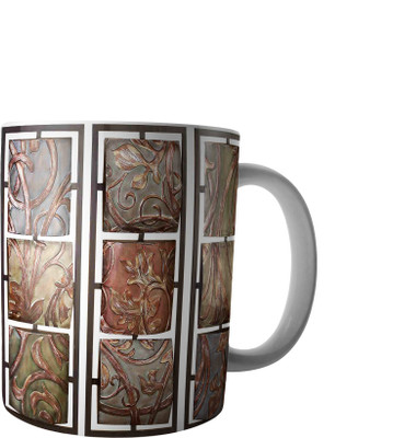 

RD Creations Specially Designed Ceramic Coffee Can be Used in Your Daily Life or You can use to Gift Someone AUG2017MIX361 Ceramic Mug(300 ml), Multicolor