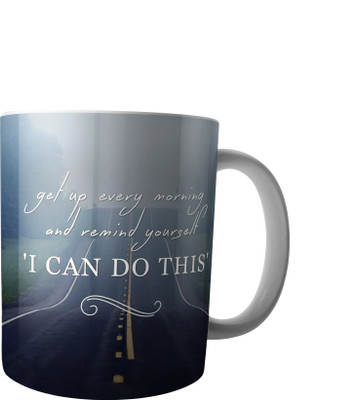 

RD Creations Specially Designed Ceramic Coffee Can be Used in Your Daily Life or You can use to Gift Someone AUG2017MIX394 Ceramic Mug(300 ml), Multicolor