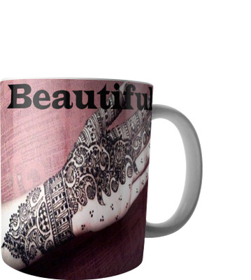 

RD Creations Specially Designed Ceramic Coffee Can be Used in Your Daily Life or You can use to Gift Someone AUG2017MIX266 Ceramic Mug(300 ml), Multicolor