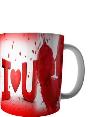 

RD Creations Specially Designed Ceramic Coffee Can be Used in Your Daily Life or You can use to Gift Someone AUG2017MIX490 Ceramic Mug(300 ml), Multicolor