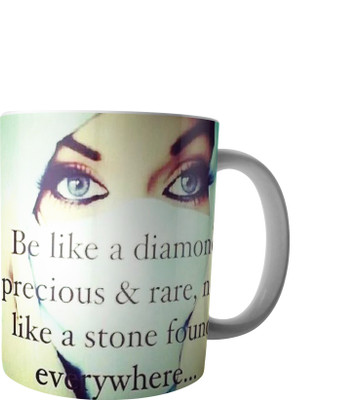 

RD Creations Specially Designed Ceramic Coffee Can be Used in Your Daily Life or You can use to Gift Someone AUG2017MIX68 Ceramic Mug(300 ml), Multicolor