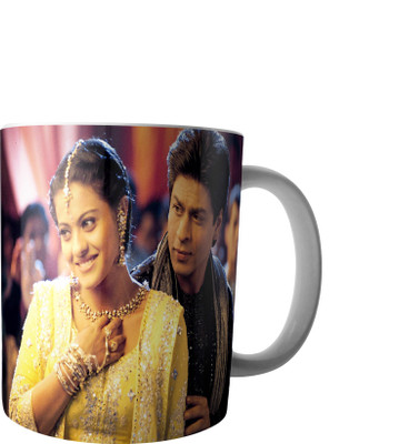 

RD Creations Specially Designed Ceramic Coffee Can be Used in Your Daily Life or You can use to Gift Someone AUG2017MIX156 Ceramic Mug(300 ml), Multicolor