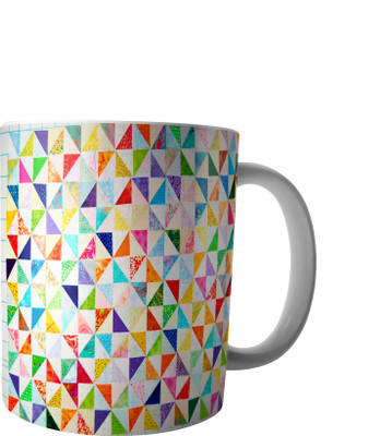 

RD Creations Specially Designed Ceramic Coffee Can be Used in Your Daily Life or You can use to Gift Someone AUG2017MIX384 Ceramic Mug(300 ml), Multicolor