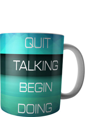 

RD Creations Specially Designed Ceramic Coffee Can be Used in Your Daily Life or You can use to Gift Someone AUG2017MIX244 Ceramic Mug(300 ml), Multicolor