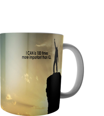 

RD Creations Specially Designed Ceramic Coffee Can be Used in Your Daily Life or You can use to Gift Someone AUG2017MIX398 Ceramic Mug(300 ml), Multicolor