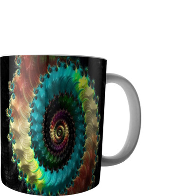 

RD Creations Specially Designed Ceramic Coffee Can be Used in Your Daily Life or You can use to Gift Someone AUG2017MIX335 Ceramic Mug(300 ml), Multicolor